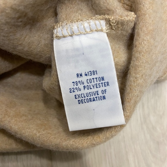 Polo by Ralph Lauren Mens Sweater Medium 1/4 Zip Up Collar Brown/Tan Long Sleeve - Picture 5 of 12